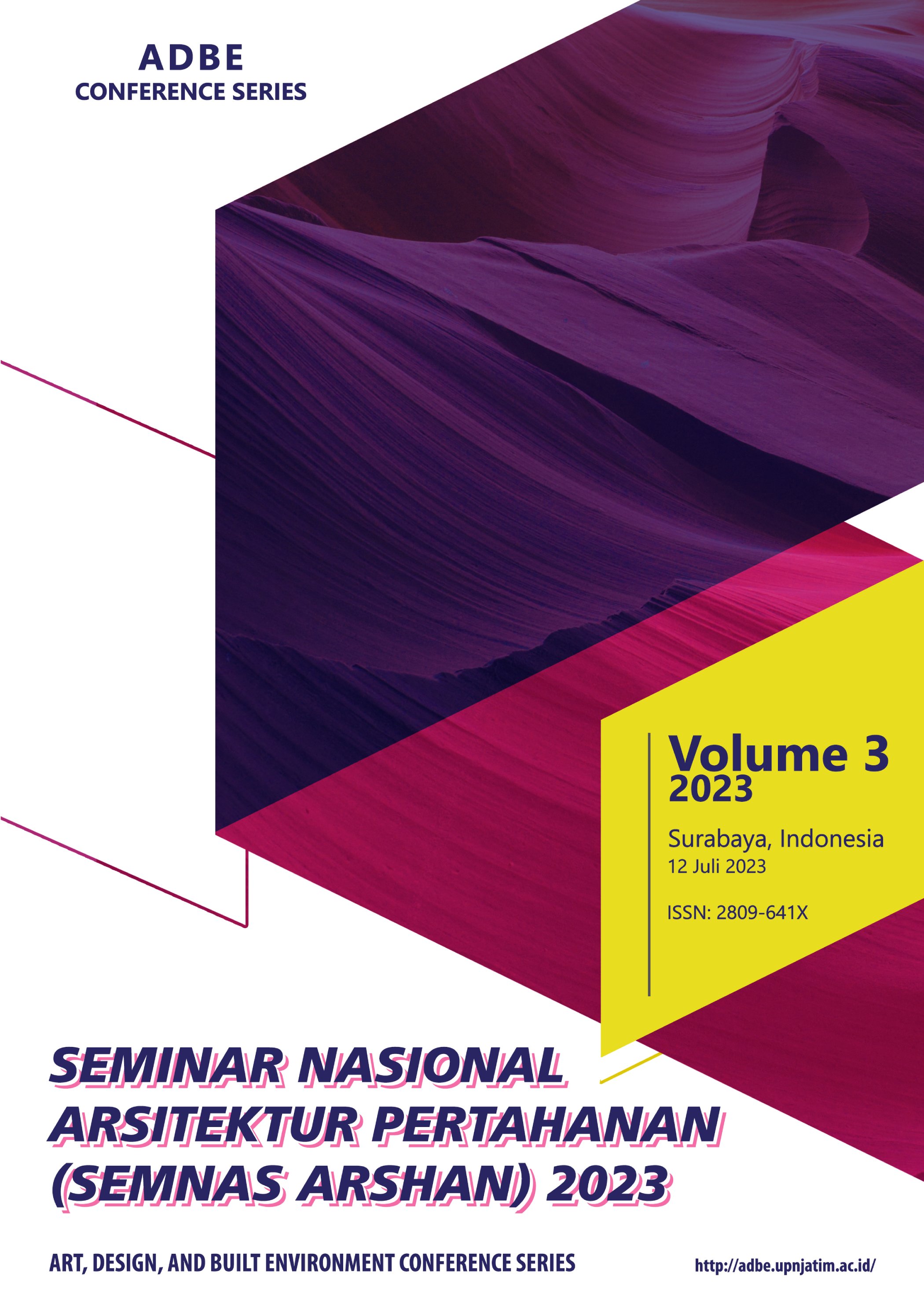 					View Vol. 3 No. 1 (2023): SEMINAR NASIONAL ARSITEKTUR PERTAHANAN 2023
				